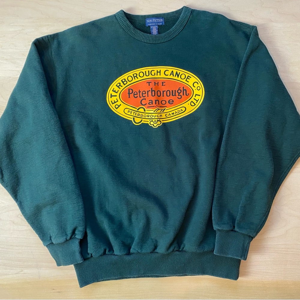Vintage Peterborough canoe sweatshirt